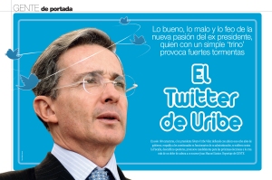 Uribe was seeking attention on Twitter